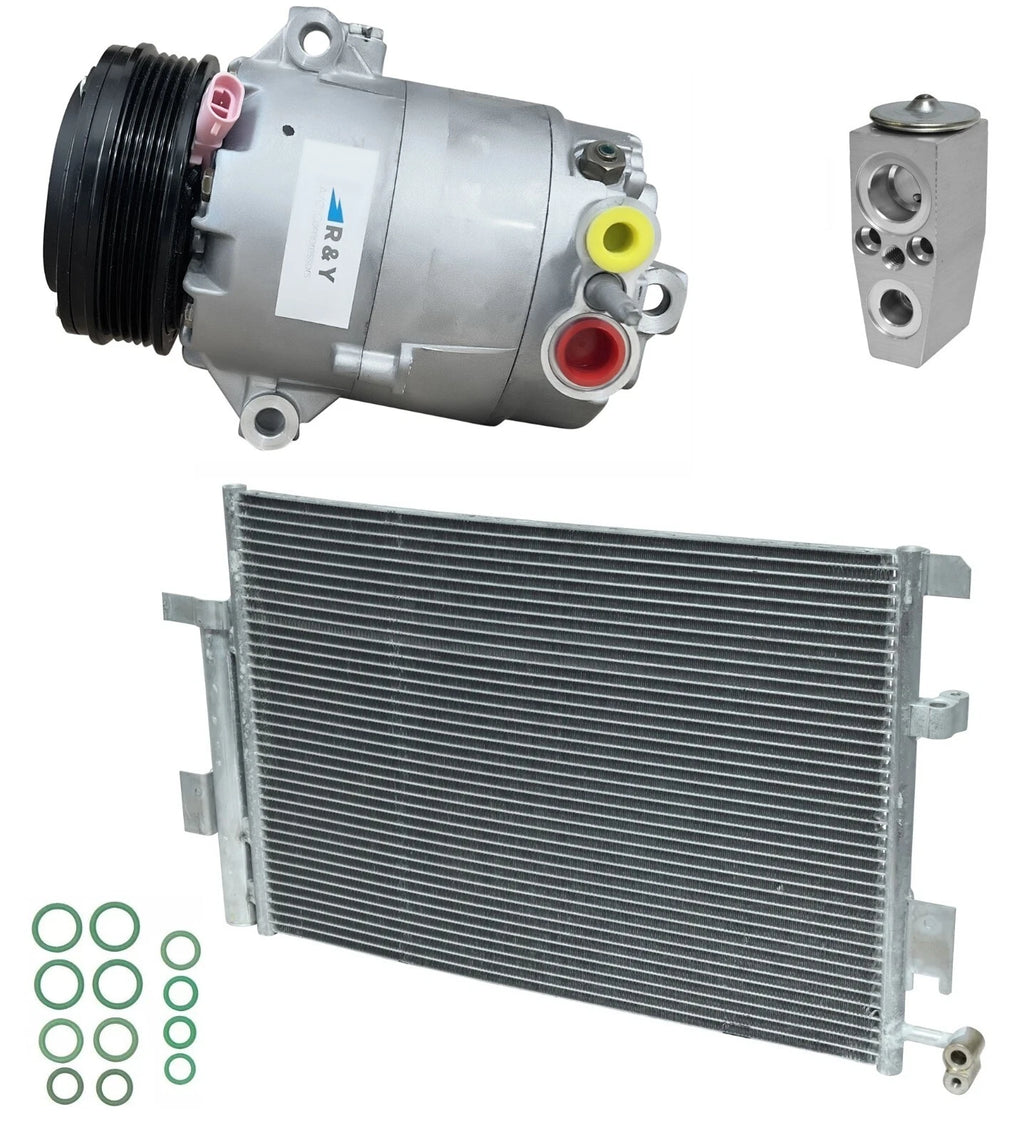 AC Compressor Kit With Condenser for Cadillac XLR 4.6L V8 (2006–2009)