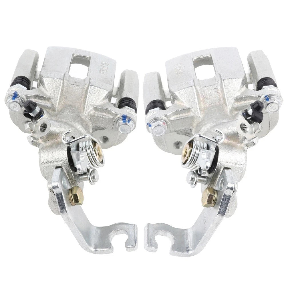 Set of 2 Rear Brake Calipers with Bracket for Acura TSX (2004–2008)