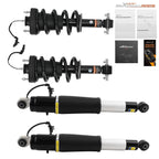 Front Strut Assembly + Rear Shock Absorber for Escalade Suburban Tahoe Yukon (2015–2020)