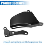 Polished Long Water Pump Alternator Bracket Kit for Chevy SBC 305 350 (1969–1995)