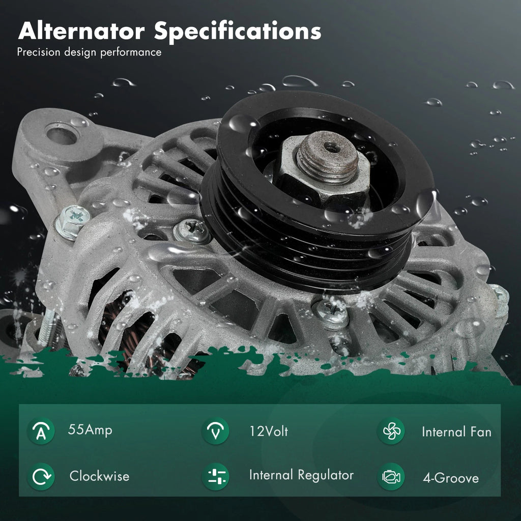 Alternator for Chevrolet Metro (1998–2001) L4 1.3L 30016320 30006109 AL4500X