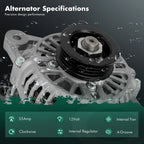 Alternator for Chevrolet Metro (1998–2001) L4 1.3L 30016320 30006109 AL4500X