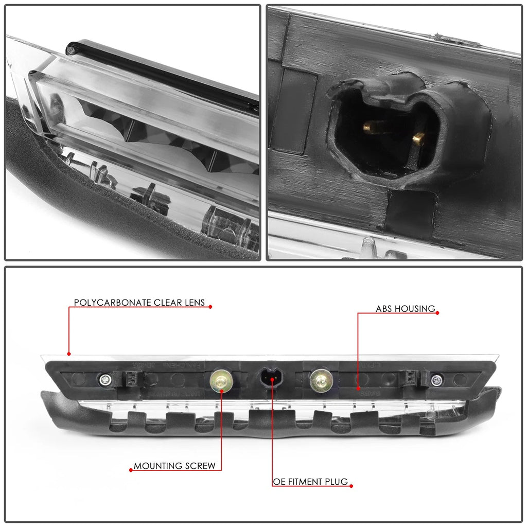 Full LED Third Brake Light for Scion TC (2011–2016) - Chrome Housing