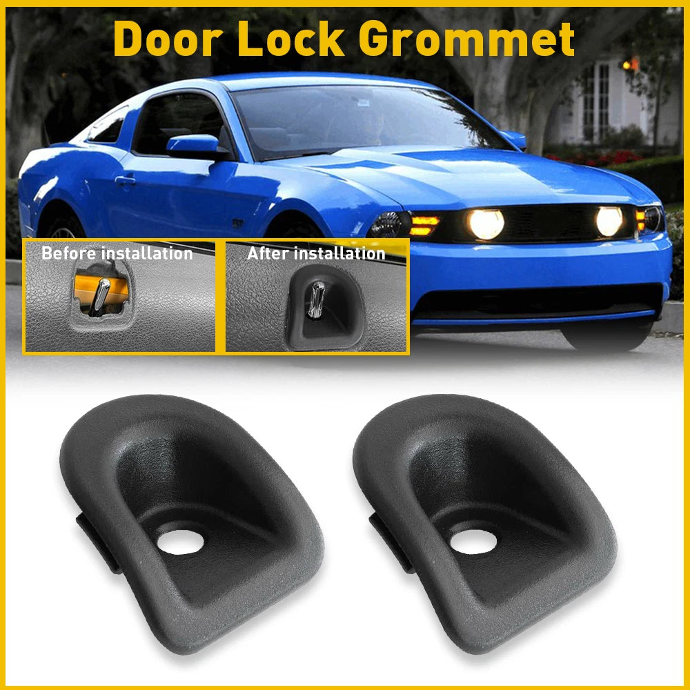 Door Panel Trim Lock Knob Grommet for Ford Mustang