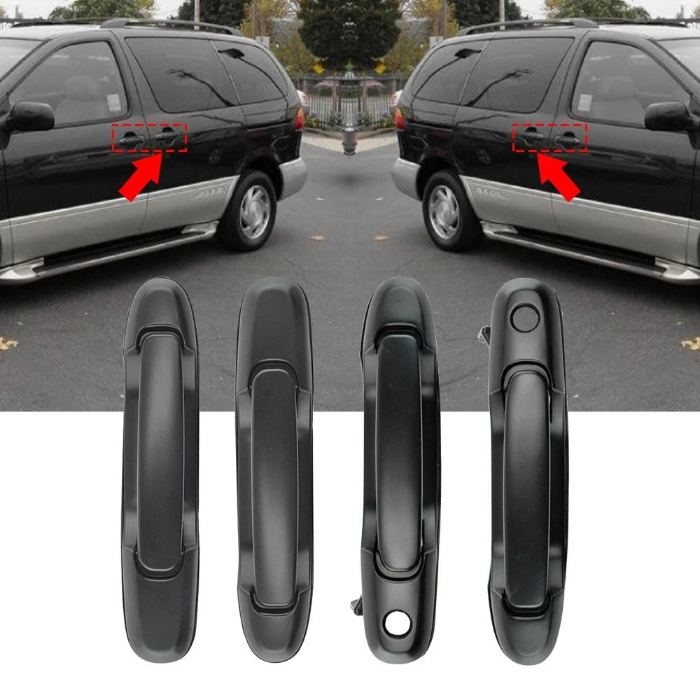 Door Outer Sliding Handle Set of 2 for Toyota Sienna (H) 35855