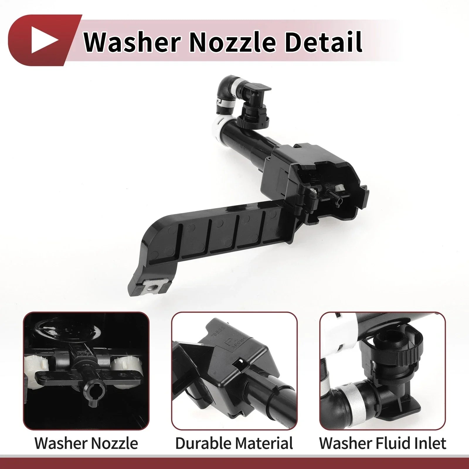 Front Passenger Side Headlight Washer Nozzle for Lexus IS250 (2006-2013)