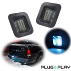 2X Ice Blue LED License Plate Lights for Dodge RAM 1500 2500 3500