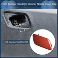 Front Right Washer Nozzle Cover Cap for Audi Q3 (2016–2017) Red 1 Pcs