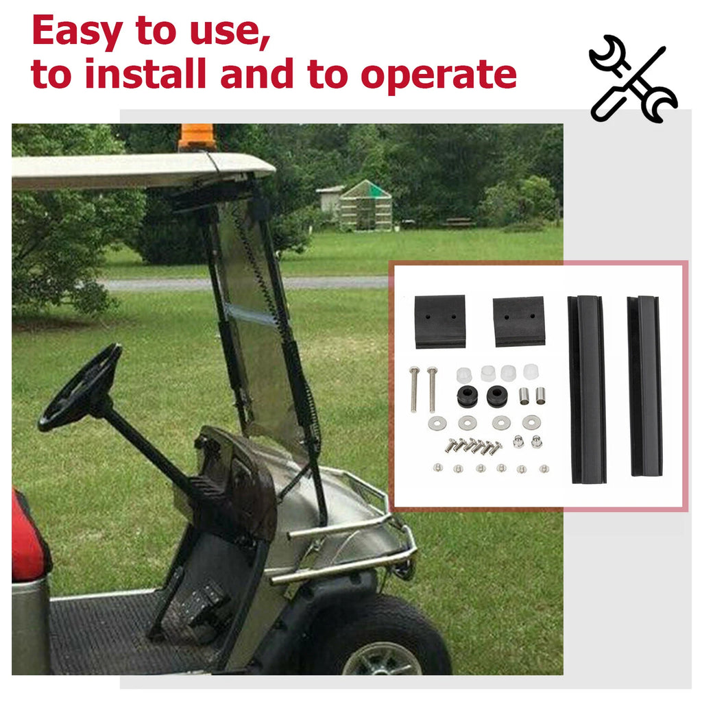 Tinted Folding Windshield for EZGO TXT (1994–2013)