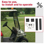 Tinted Folding Windshield for EZGO TXT (1994–2013)