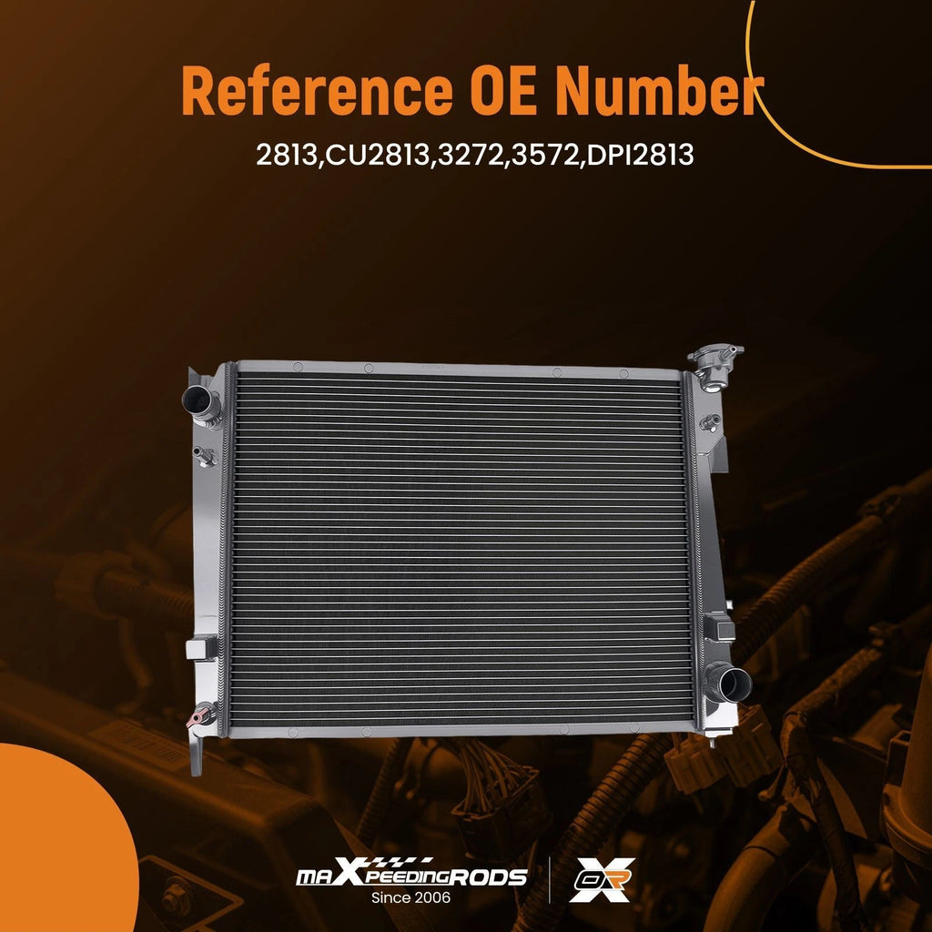 3-Row Radiator for Dodge Ram 1500/2500/3500/4000 (2004–2009)