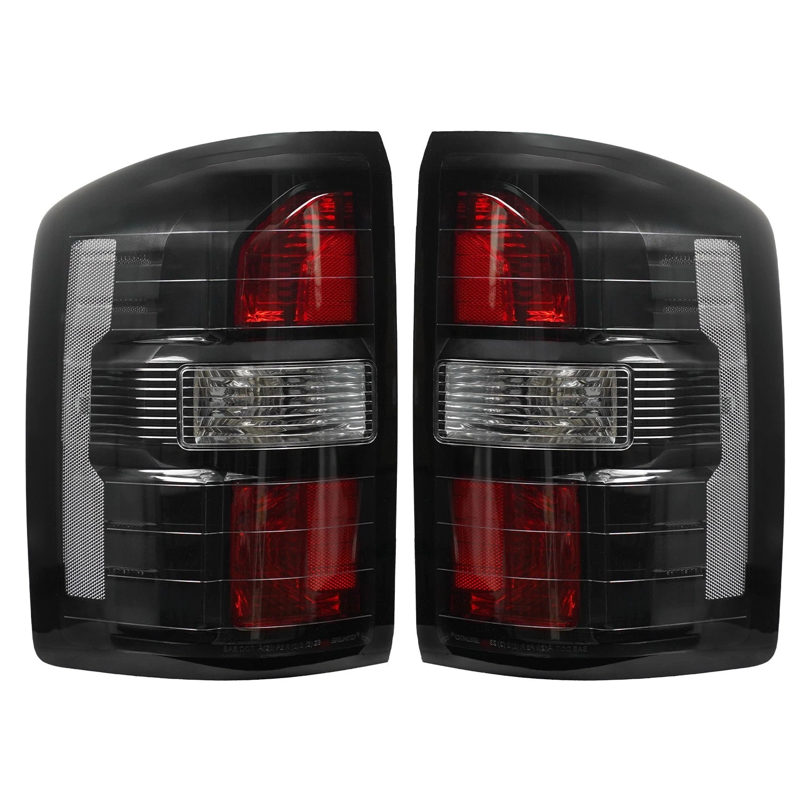 Halogen Upgrade Tail Light Set for GMC Sierra 1500 (2014–2018) w/o Bulb