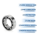 6902 Deep Groove Ball Bearing for Scooter Skateboard Wheel (15x28x7mm)