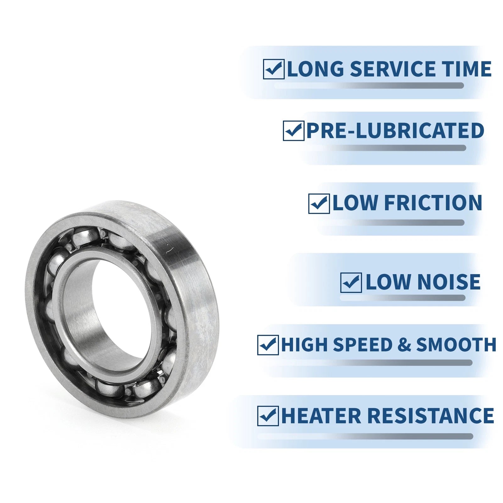 6902 Deep Groove Ball Bearing for Scooter Skateboard Wheel (15x28x7mm)