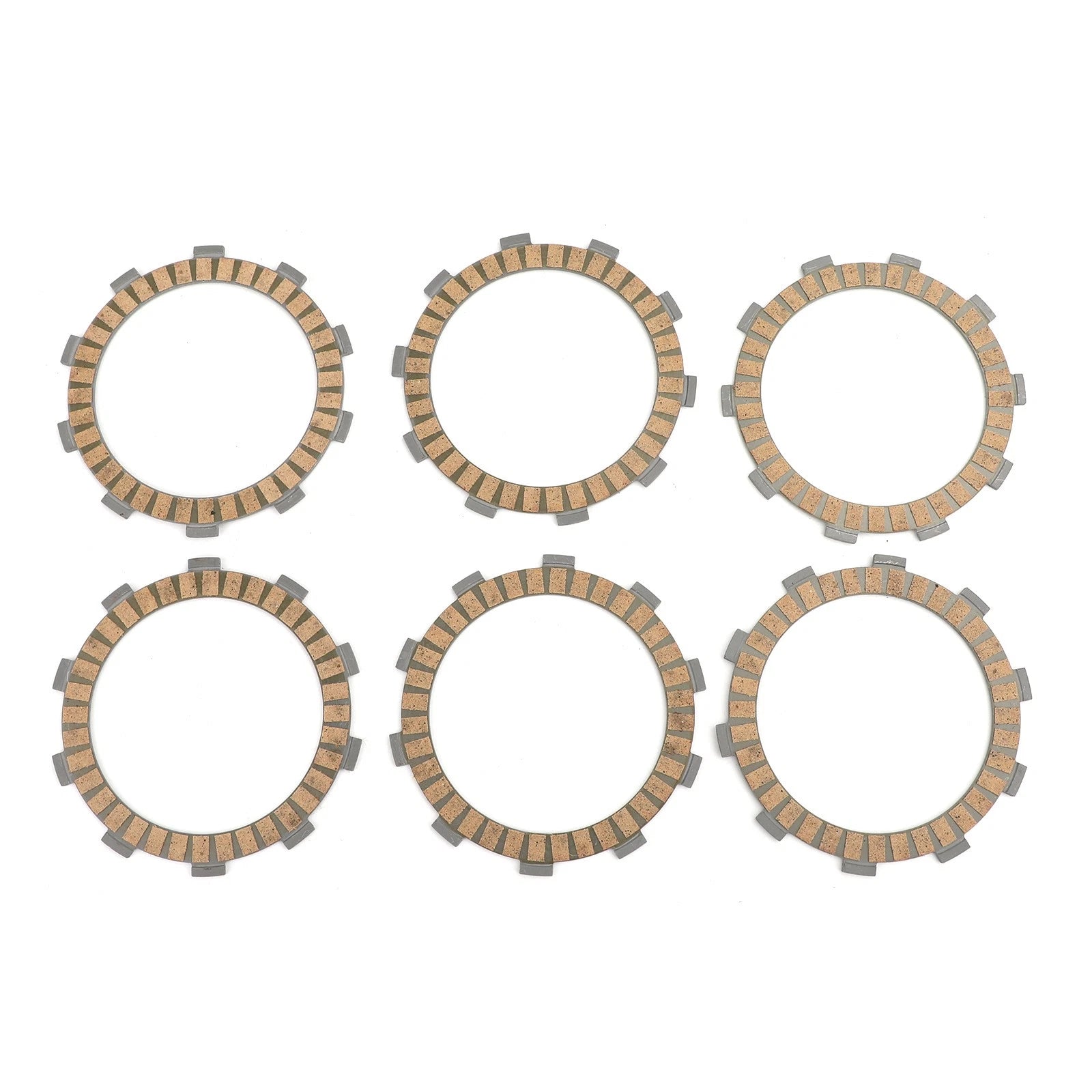 Clutch Friction Plate Kit for Yamaha XT225 Serrow YZ125H IT200 YZ175 (#3)