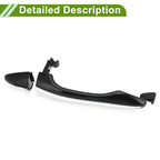 Exterior Door Handle for Hyundai (2011–2017) No. 826512T011 Black Silver Tone