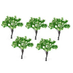20Pc Flower Model Tree Scenery Decoration for Train Railroad Diorama