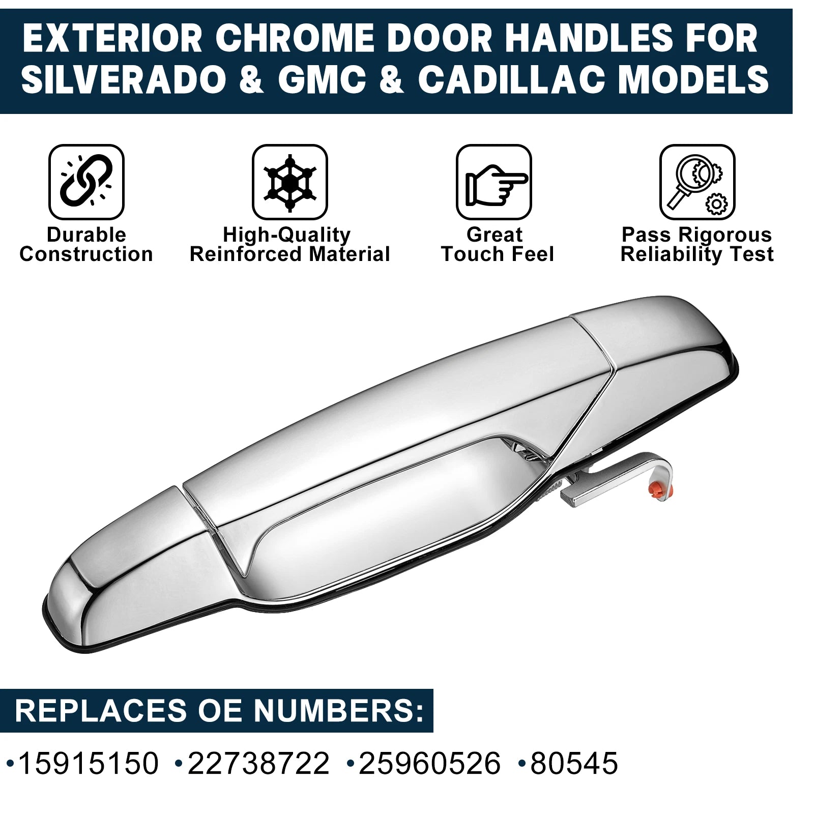 Front Right Door Handle for Seat Alhambra (2004-2005)
