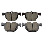 Akebono Euro Rear Ceramic Slotted Brake Pads for BMW E84 X1 E90 E92 E93 (2009–2015)