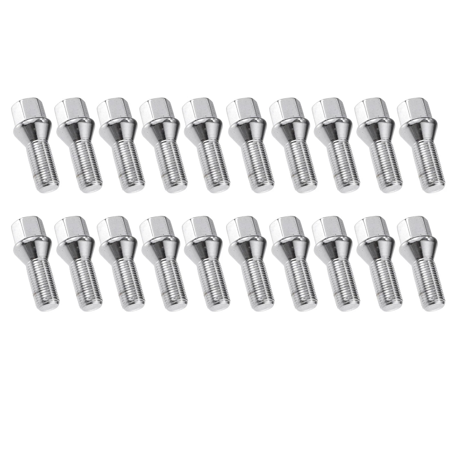 20 Pcs M14 x 1.50 Wheel Bolt Replacement for BMW 7 Series (2002–2008)