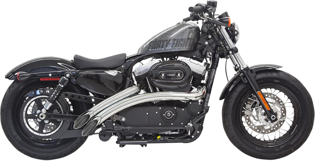 Bassani Exhaust System for XL 1X2FC (Chrome)
