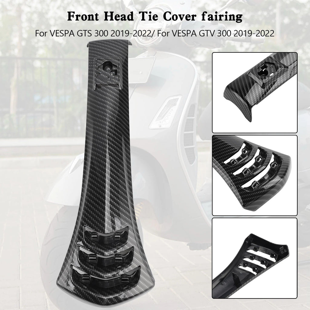 Steering Horn Head Cover for Vespa GTS300 GTV300 (2019–2022) Carbon