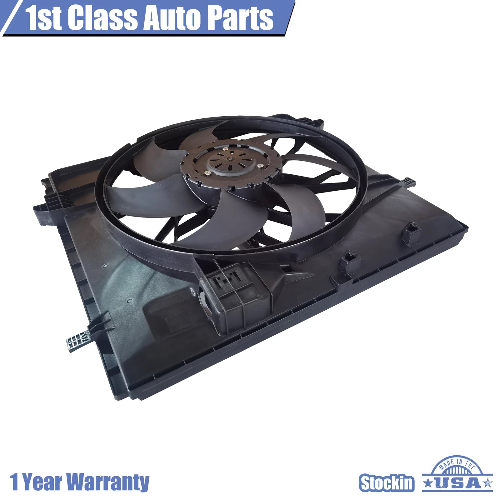 Radiator Cooling Fan Assembly for Mercedes GLE400 GLS450 GLS550 (2016–2020)
