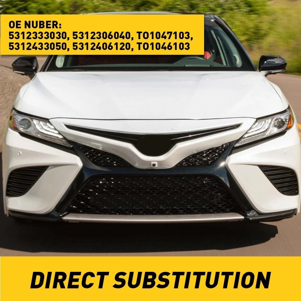 Front Bumper Grille Set for Toyota Camry SE/XSE (2018–2020)
