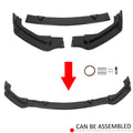 Glossy Black Front Bumper Lip Spoiler for Infiniti Q50 (2014–2017)