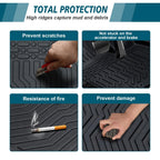 All Weather Floor Mats for Chevy Equinox / GMC Terrain (2012–2017)