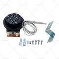12V Adjustable Fan Thermostat Kit for AU Vehicles (0-120°C)