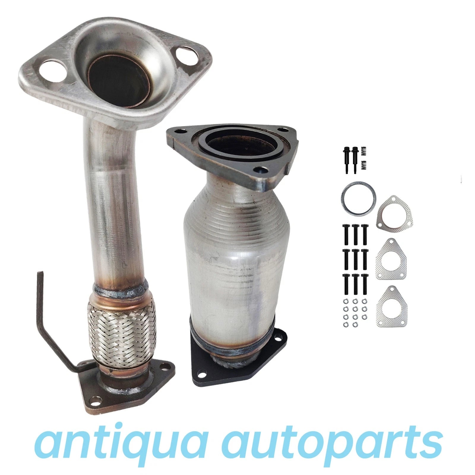 Flex Pipe & Rear Manifold Catalytic Converter for Honda Accord 2008–2012