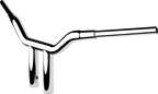 Kage Fighter Handlebar for LA Choppers (10" x 1-1/2", Chrome, LA-7343-10)