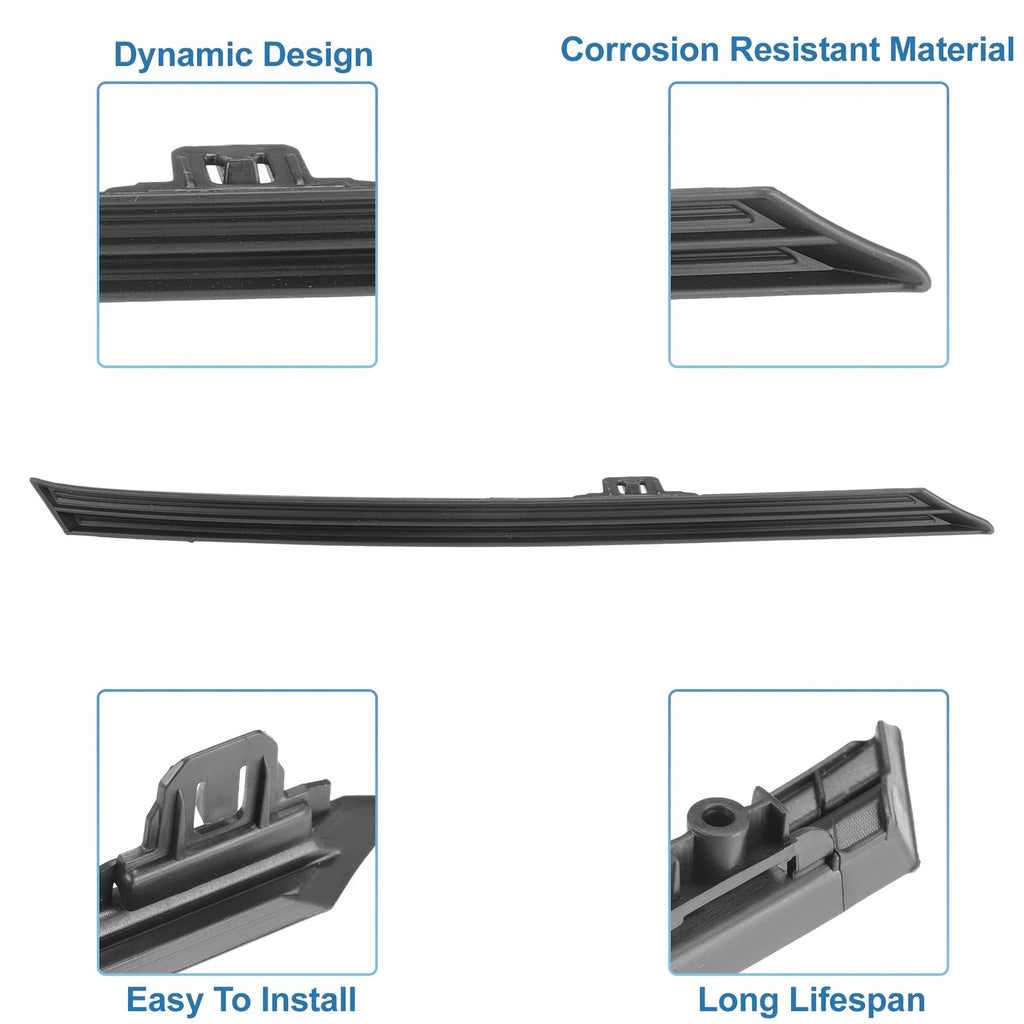 Front Hood Bumper Grille for Toyota RAV4 (2019–2022) No.531230R050 Black