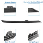 Front Hood Bumper Grille for Toyota RAV4 (2019–2022) No.531230R050 Black