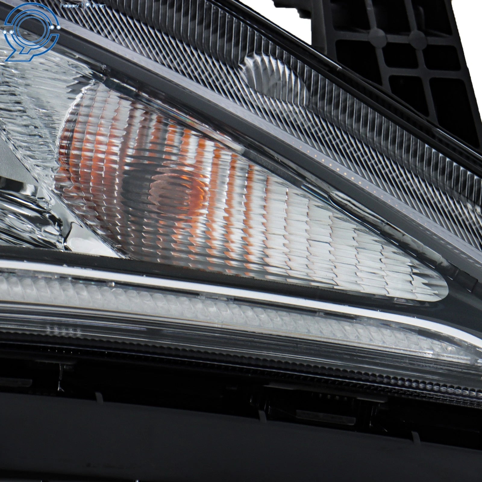 Right Headlight for Chrysler Pacifica (2017-2020) HID with LED DRL Chrome Trim