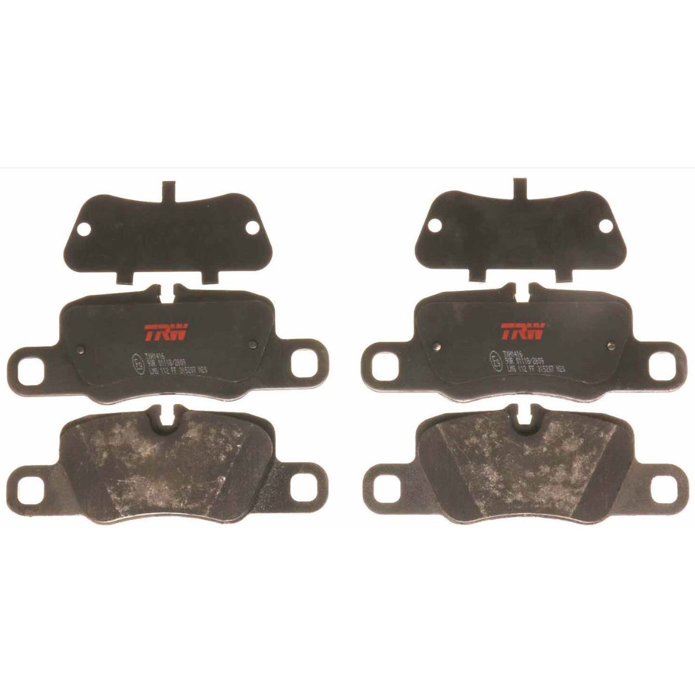 Brake Pad Set for Porsche 911 (2012–2015) Rear