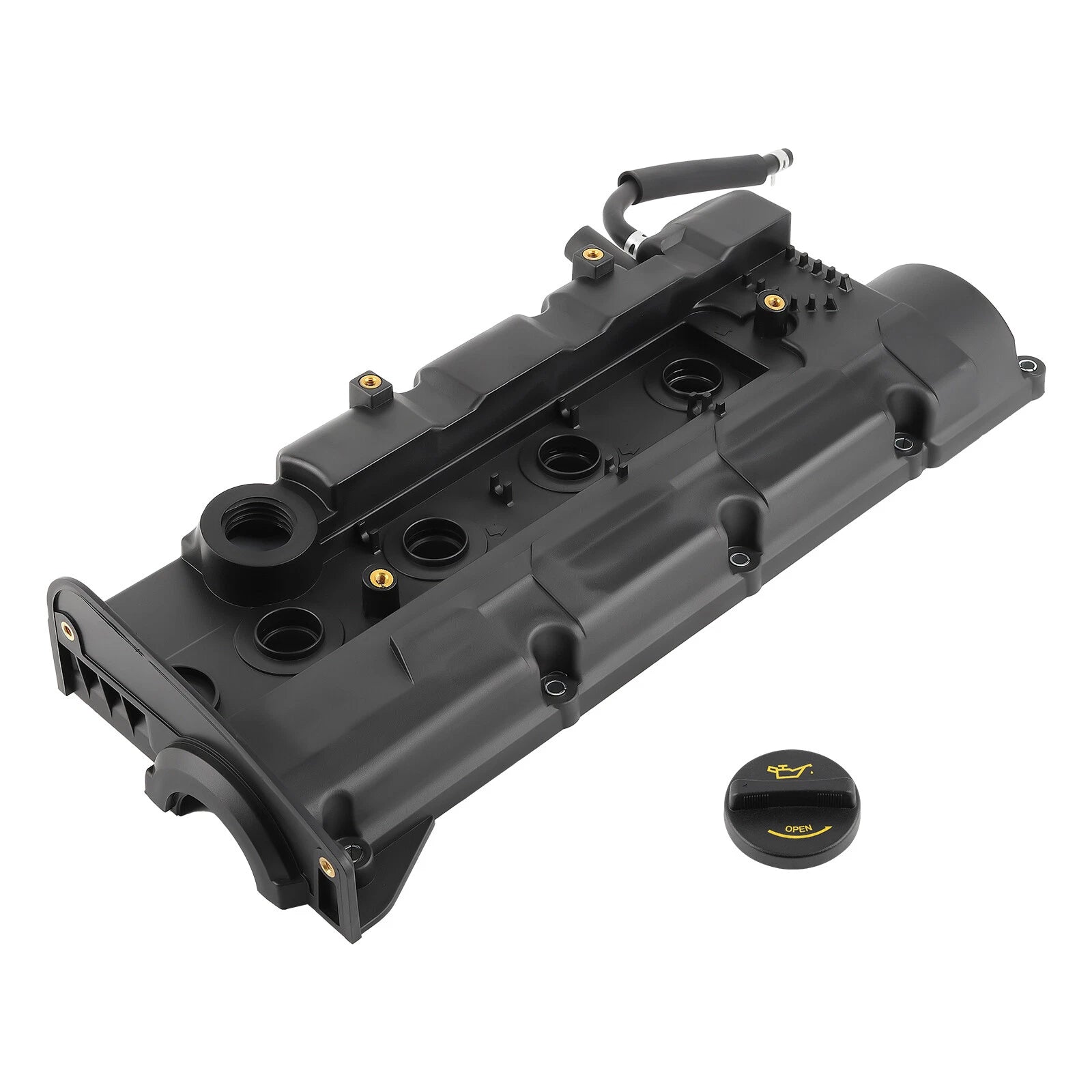 Engine Valve Cover Set w/ Gasket for Hyundai Elantra Kia Spectra 2.0L (2004–2010)