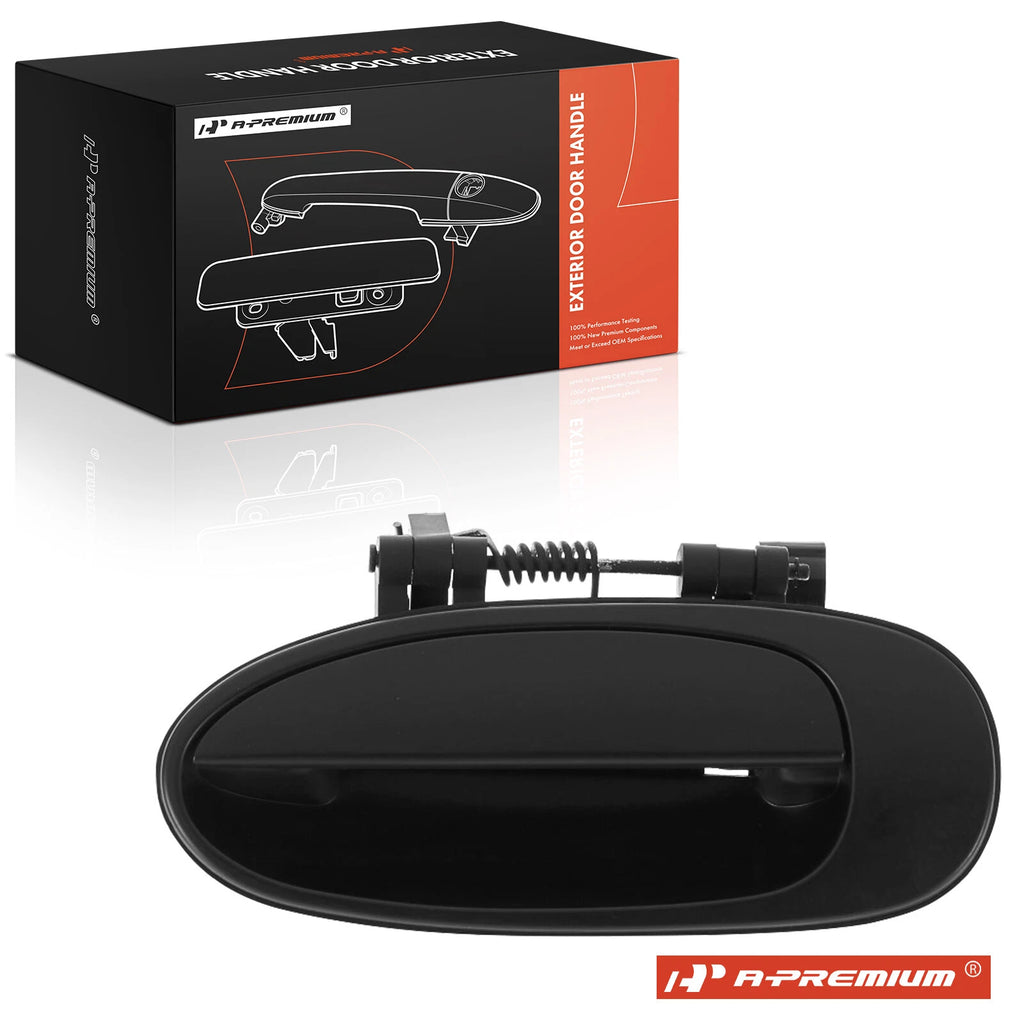 Rear Driver Door Handle for Kia Sephia (1998–2000) - Primed Black
