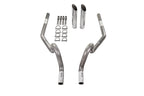 2.5" Dual Exhaust Kit for GM A Body (1964–1972) Rear Exit SW Tip