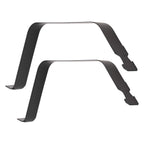 Black Iron Fuel Tank Straps for Ford F-150 F-250 (1997–2004) F75Z9054GA