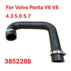 Water Hose to Water Pump for Volvo Penta V6 V8 4.3 5.0 5.7 (3852288)