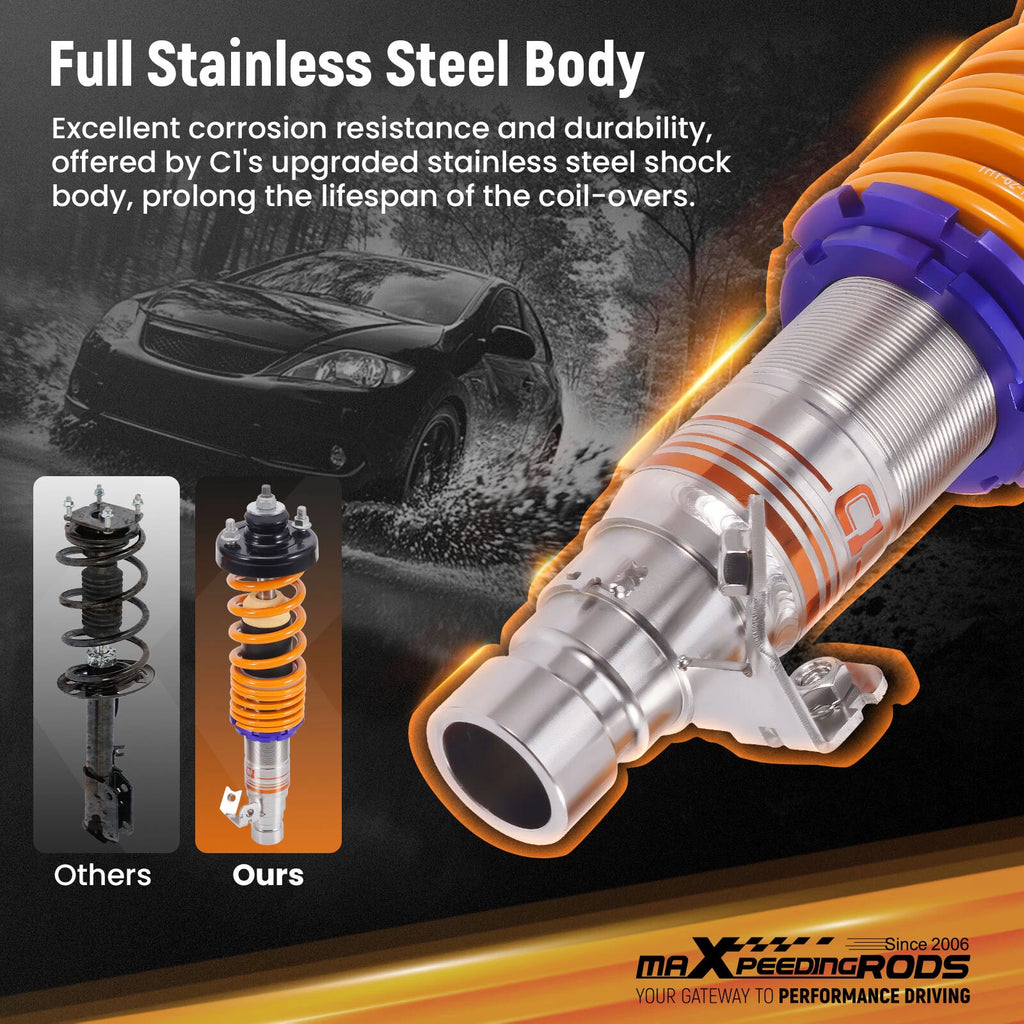 Coilovers Lowering Kit for Honda Civic (1992-2000)