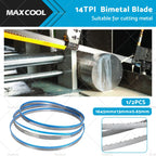 Band Saw Blade for SABER MCB115S2 (1645mm, Bi-Metal M42, 14TPI)