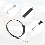 Front Left Door Handle Release Cable for Honda Accord 4 Door (2003-2007)