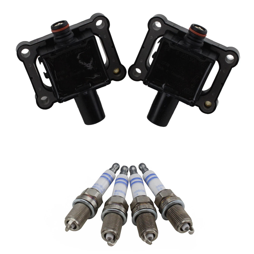 2X Ignition Coil & Spark Plug Kit for Toyota RAV4 L4 (OE, Iridium)