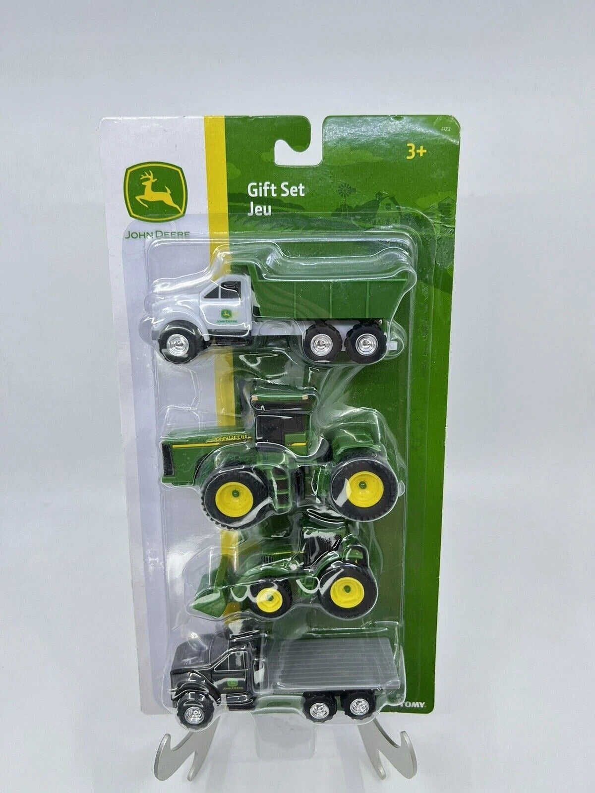 Set of 4 John Deere Construction Farm Vehicles #LP76864 1/64 Scale