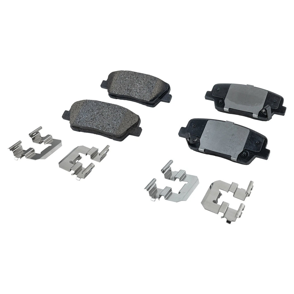 Set of 4 Brake Pads for Genesis G80 (2018–2020)