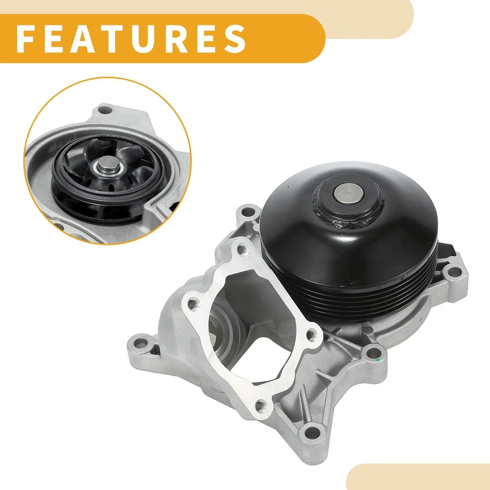 Water Pump with Gasket for BMW 1 Series / 3 Series