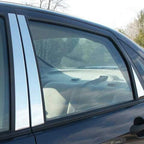 Luxury FX Stainless Steel Pillar Post Trim Kit for Ford Focus 2000–2007
